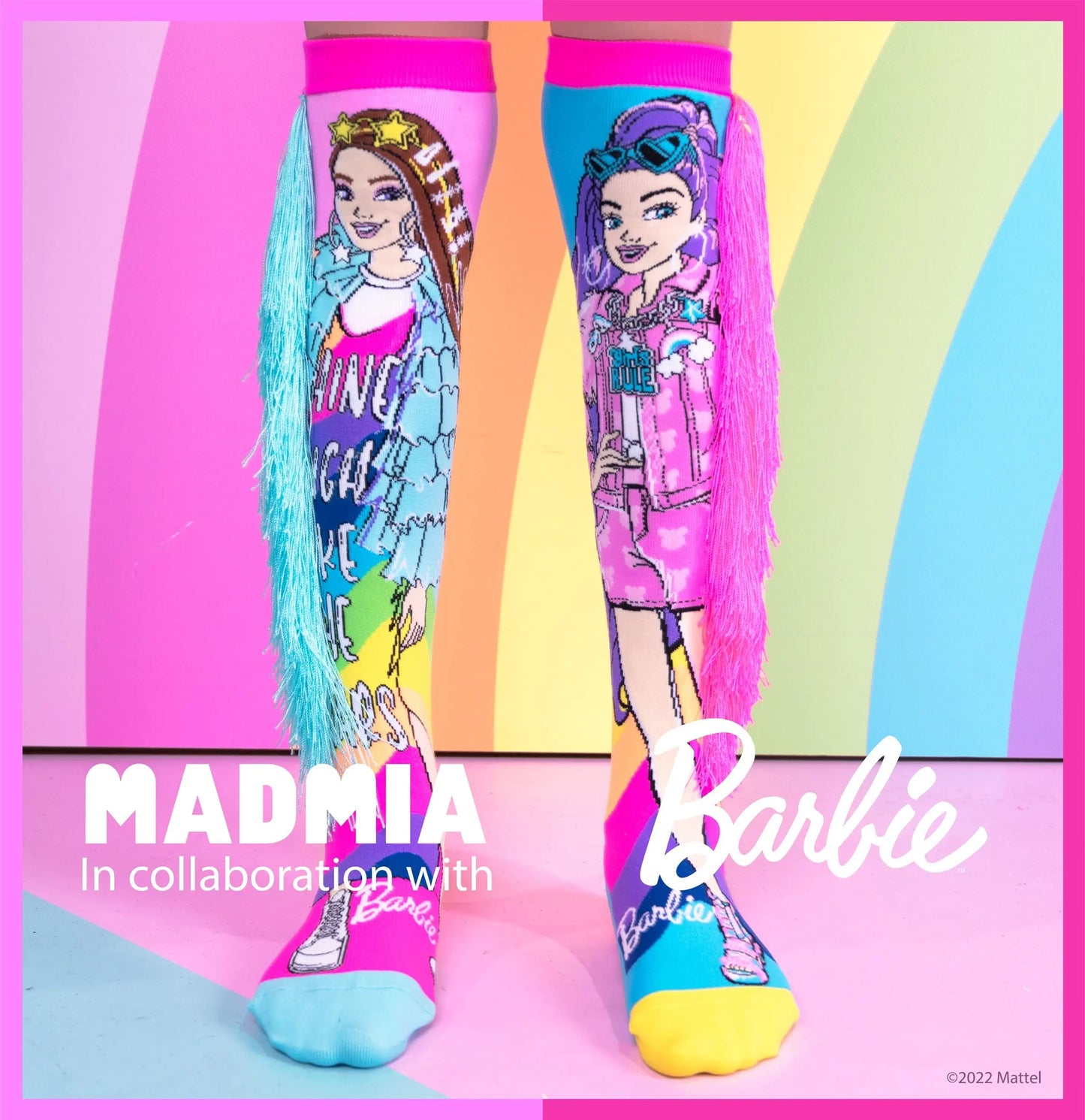 MADMIA BARBIE EXTRA FASHIONISTA SOCKS - Image #2