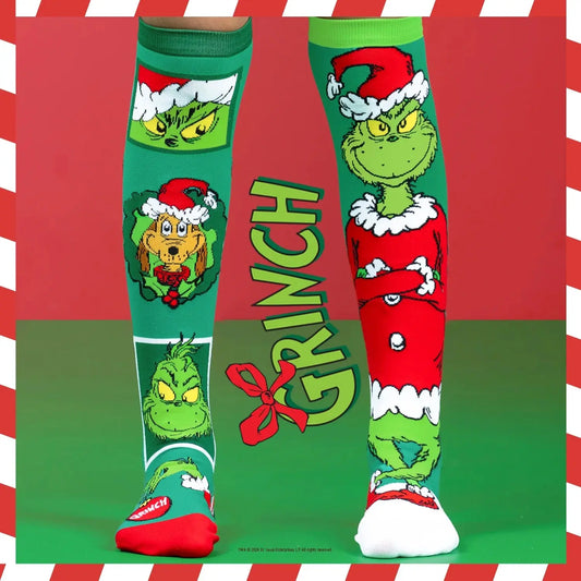 MERRY GRINCHMAS SOCKS - Image #1