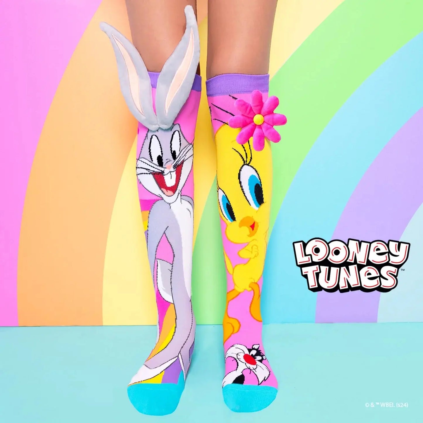 TWEETY AND BUGS BUNNY SOCKS - Image #1