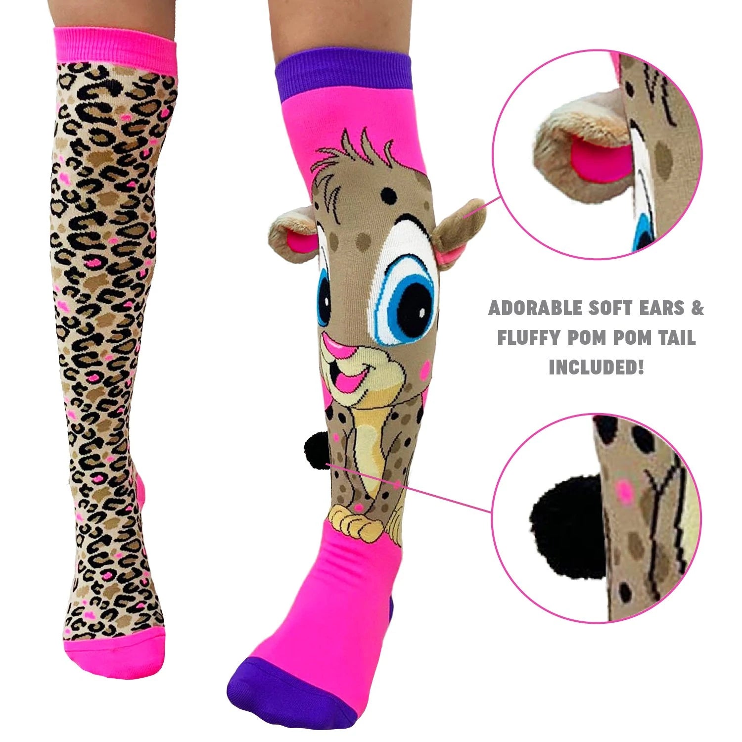 MADMIA CHEEKY CHEETAH SOCKS - Image #3