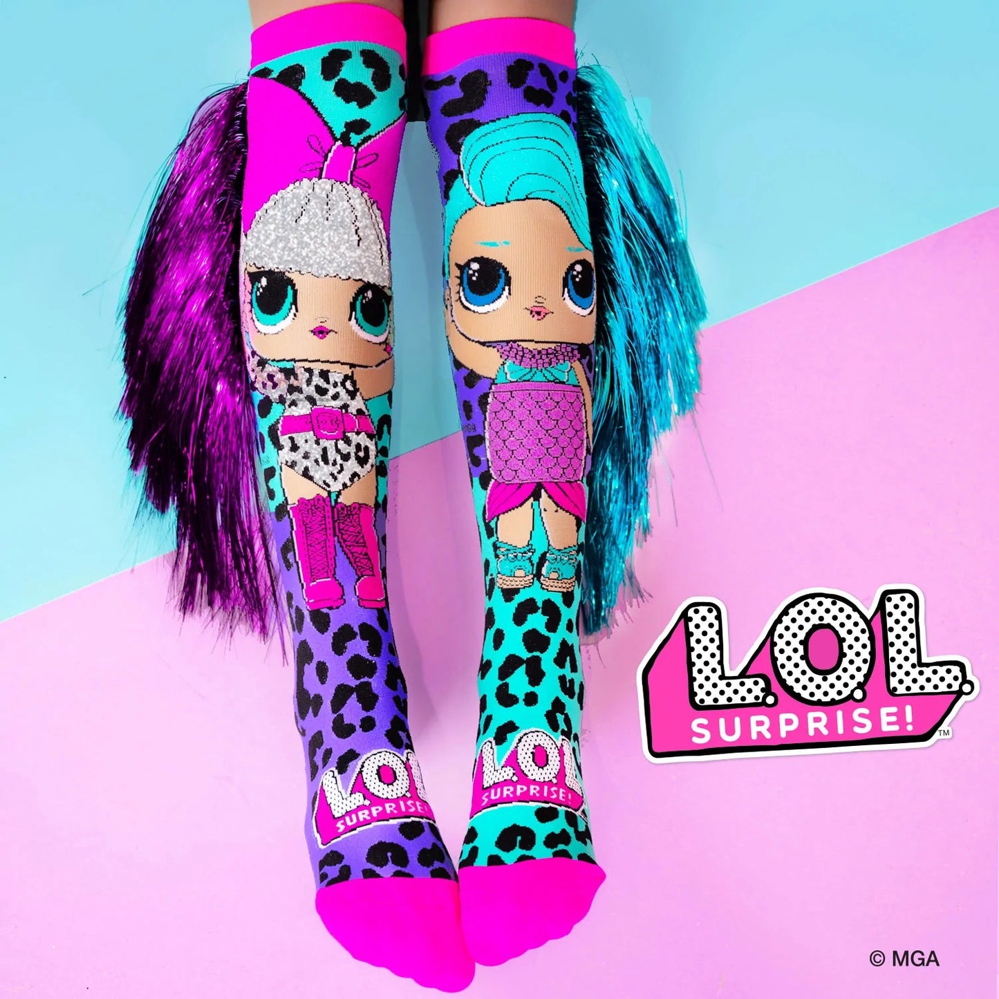 MADMIA L.O.L SURPRISE DISCO DOLLS SOCKS - Image #1