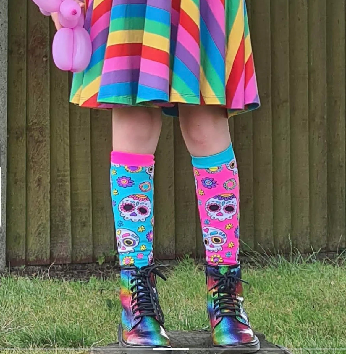 MADMIA SUGAR SKULLS SOCKS - Image #3