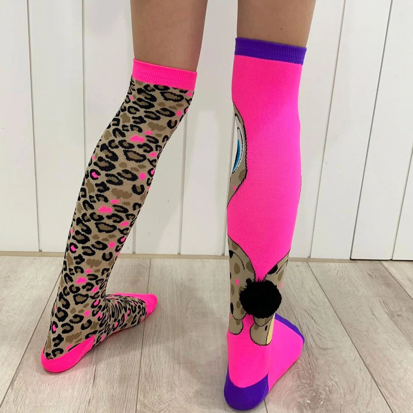 MADMIA CHEEKY CHEETAH SOCKS - Image #1