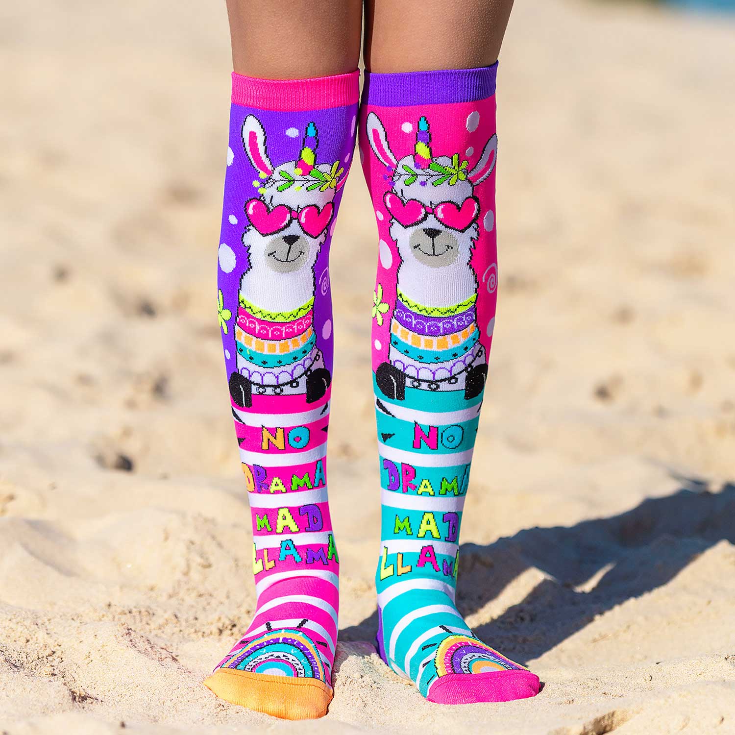 MADMIA LLAMA DRAMA SOCKS - Image #1